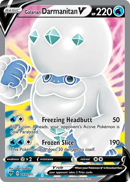 Galarian Darmanitan V card image