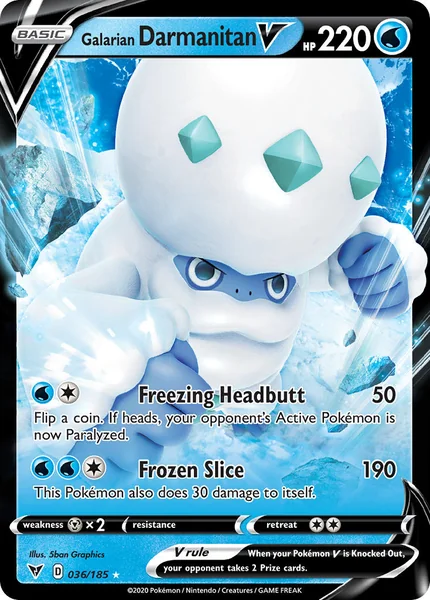 Galarian Darmanitan V card image