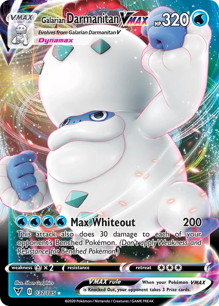 Galarian Darmanitan VMAX card image
