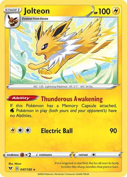 Jolteon card image