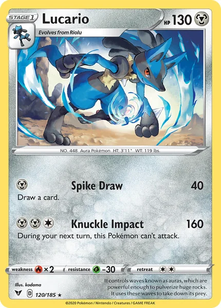 Lucario card image