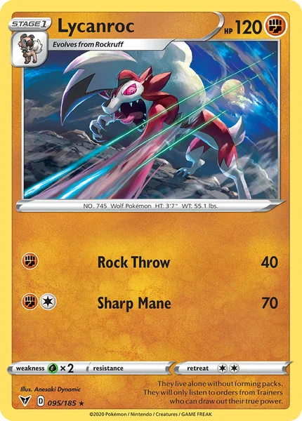 Lycanroc card image