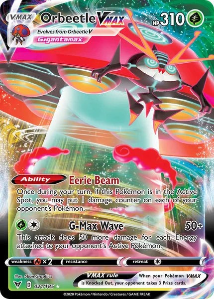 Orbeetle VMAX card image
