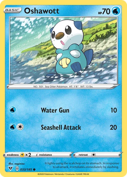 Oshawott card image