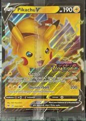 Pikachu V card image