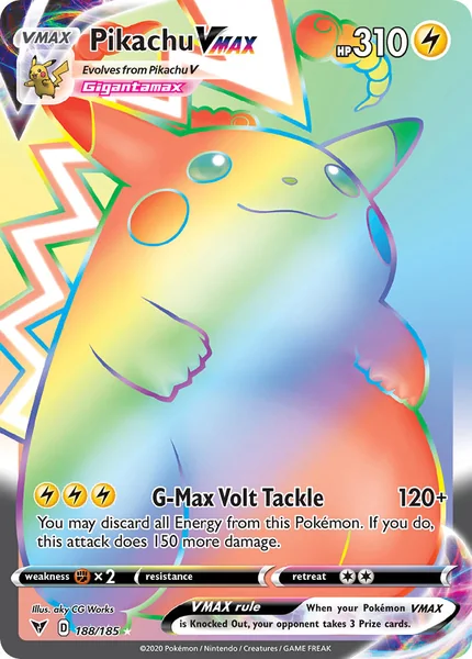 Pikachu VMAX card image