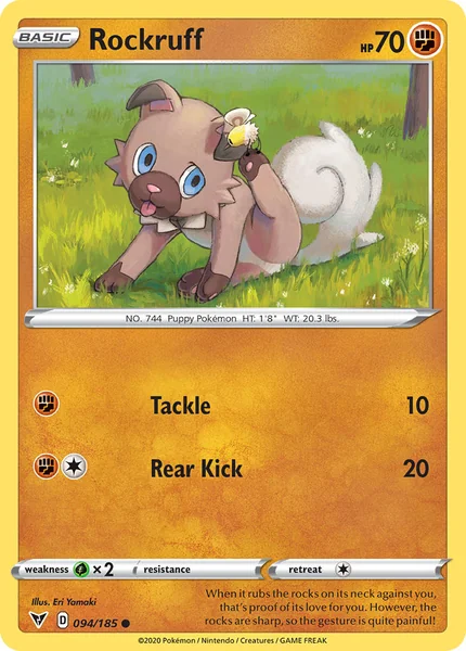 Rockruff card image