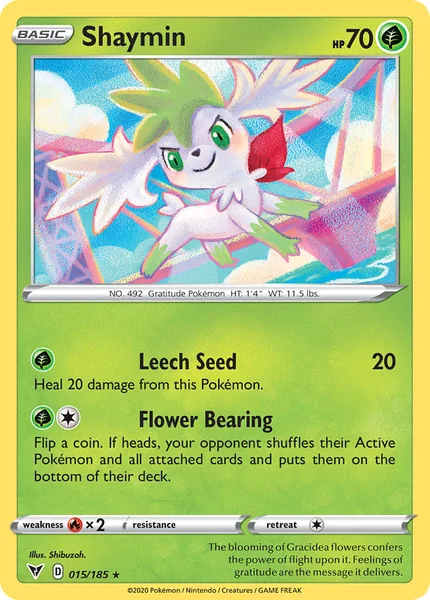 Shaymin card image