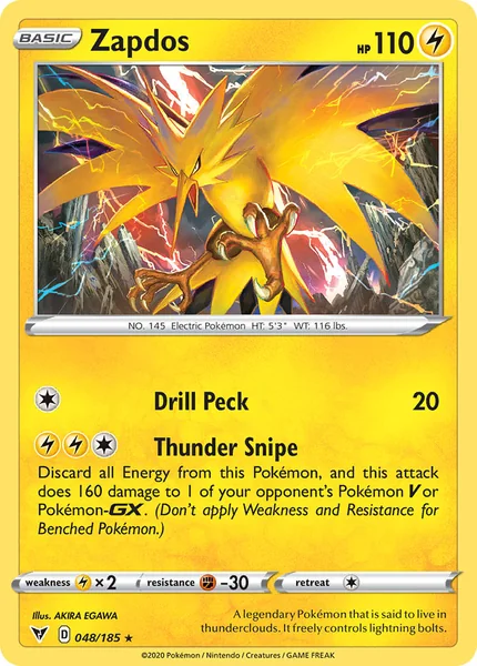 Zapdos card image