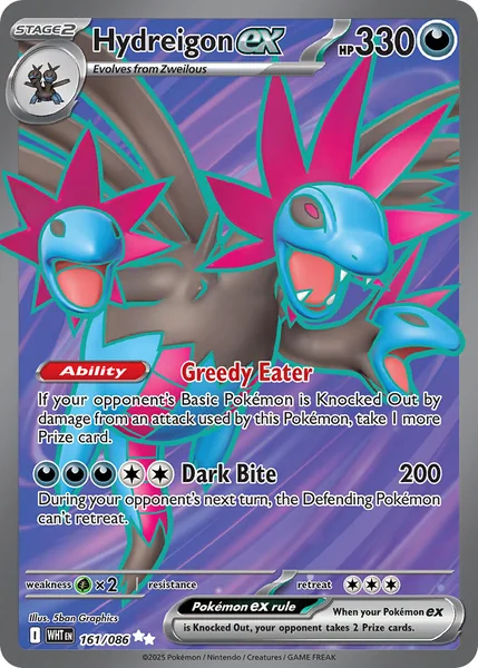 Hydreigon ex card image