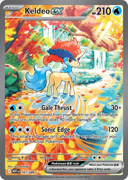 Keldeo ex card image
