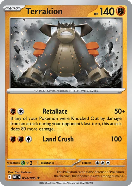 Terrakion card image
