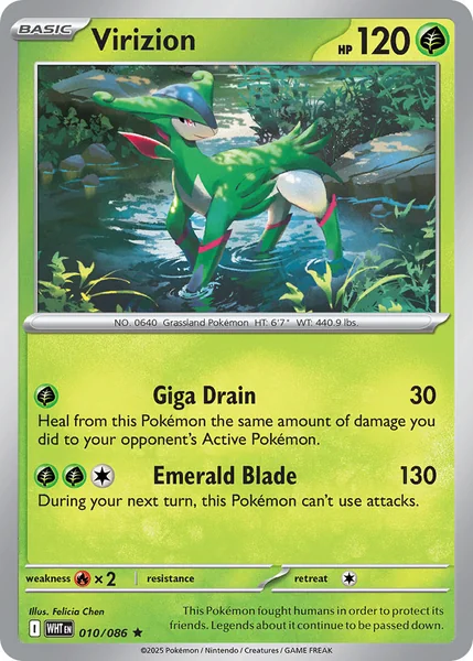 Virizion card image