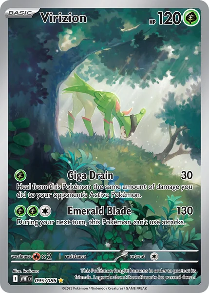 Virizion card image