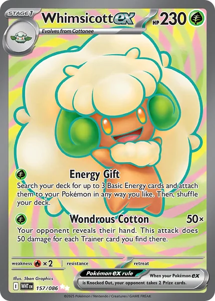 Whimsicott ex card image