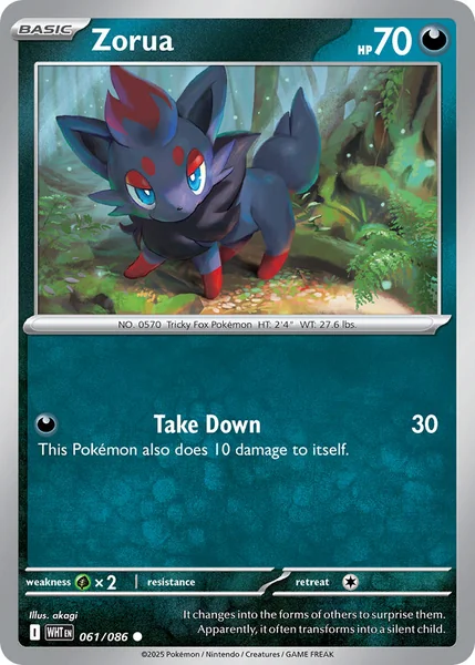 Zorua card image