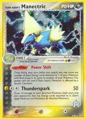 Team Aqua's Manectric card image