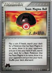 Team Magma Ball card image