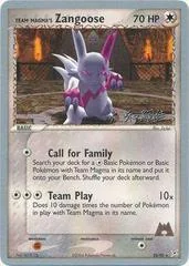 Team Magma's Zangoose card image