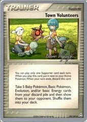 Town Volunteers card image