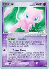 Mew Ex card image