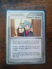 Steven's Advice card image