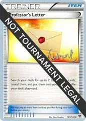 Professor's Letter card image