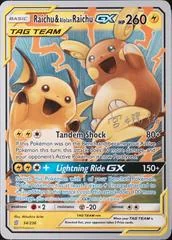 Raichu & Alolan Raichu GX card image