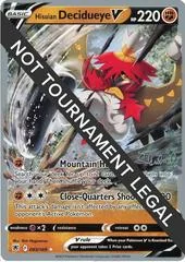 Hisuian Decidueye V card image