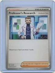 Professor's Research card image