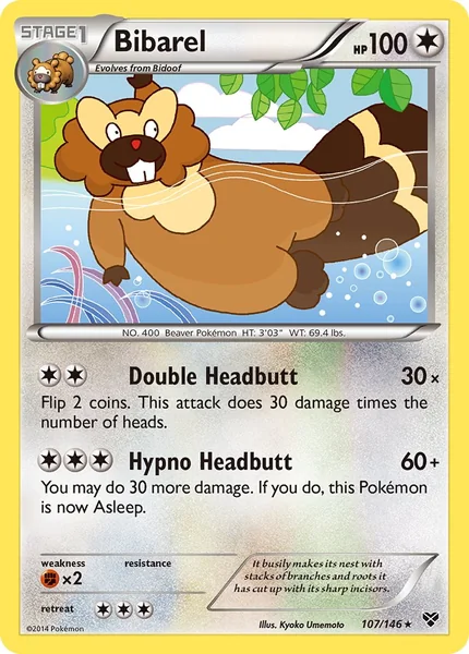 Bibarel card image