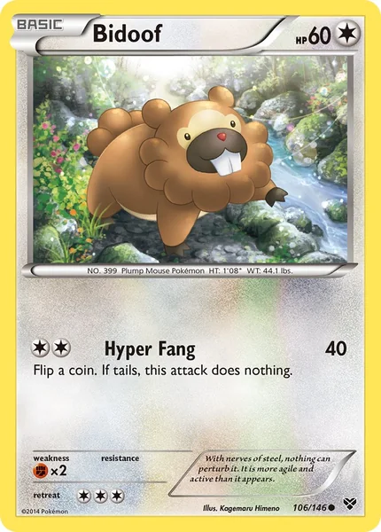 Bidoof card image