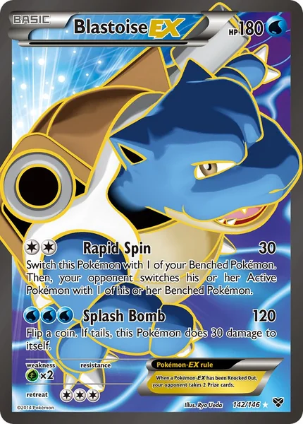 Blastoise EX card image