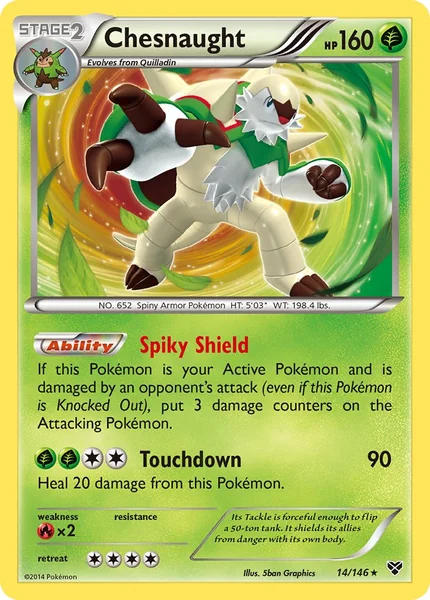Chesnaught card image