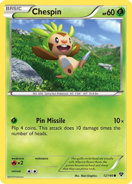 Chespin card image