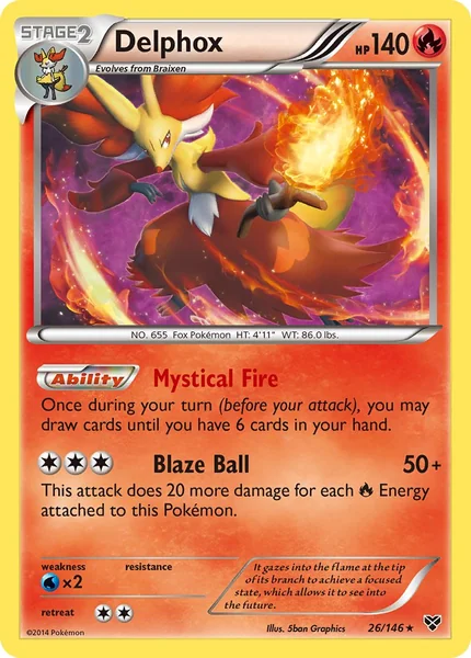 Delphox card image