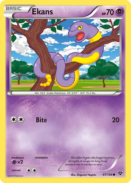 Ekans card image