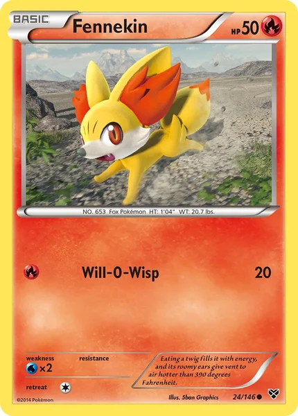 Fennekin card image