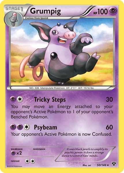 Grumpig card image