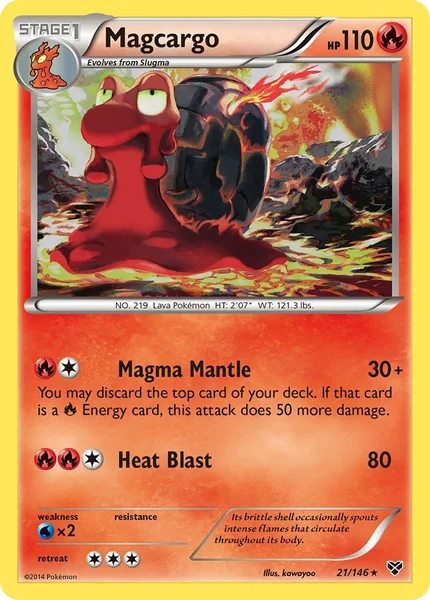 Magcargo card image