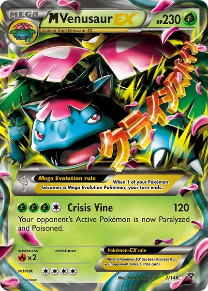 Mega Venusaur EX card image
