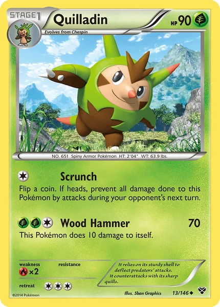 Quilladin card image