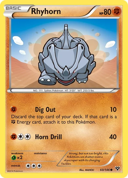 Rhyhorn card image