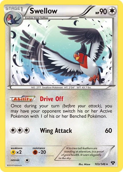Swellow card image