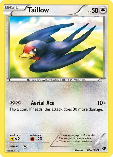 Taillow card image