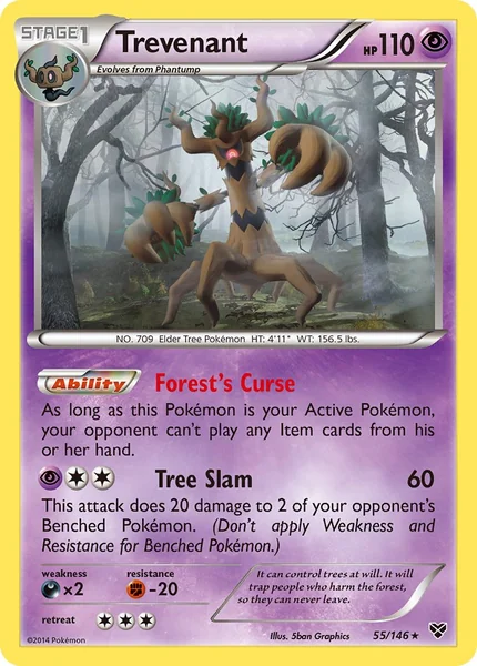 Trevenant card image