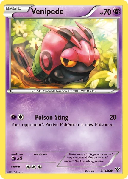 Venipede card image
