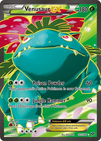 Venusaur EX card image
