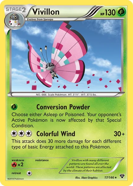 Vivillon card image