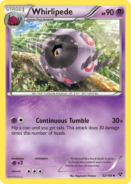 Whirlipede card image
